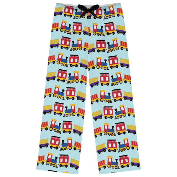 Custom Trains Womens Pajama Pants - XS