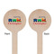 Trains Wooden 6" Stir Stick - Round - Double Sided - Front & Back