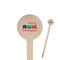Trains 7.5" Round Wooden Stir Sticks - Double Sided (Personalized)