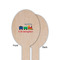 Trains Wooden Food Pick - Oval - Single Sided - Front & Back