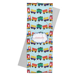 Trains Yoga Mat Towel (Personalized)