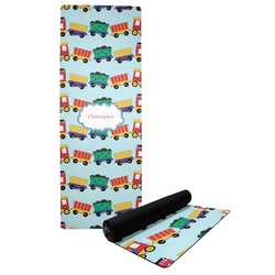 Trains Yoga Mat (Personalized)