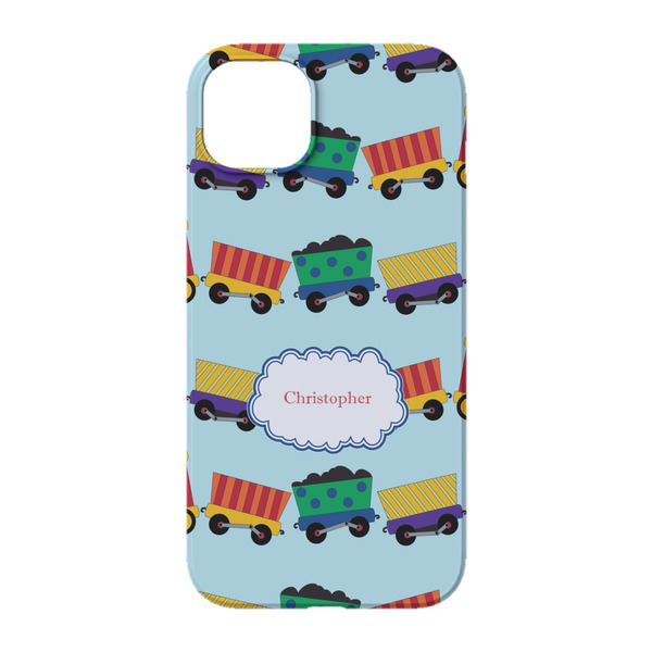 Trains iPhone 14 Pro Case - Back