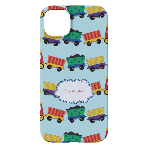 Trains iPhone 14 Pro Max Case - Back