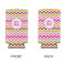 Pink & Green Chevron 12oz Tall Can Sleeve - APPROVAL
