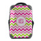 Pink & Green Chevron 15" Hard Shell Backpack (Personalized)