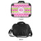 Pink & Green Chevron 15" Hard Shell Briefcase - APPROVAL