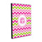 Pink & Green Chevron Wood Prints (Personalized)