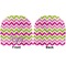 Pink & Green Chevron Baby Hat Beanie - Approval