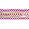 Pink & Green Chevron Cooling Towel- Approval