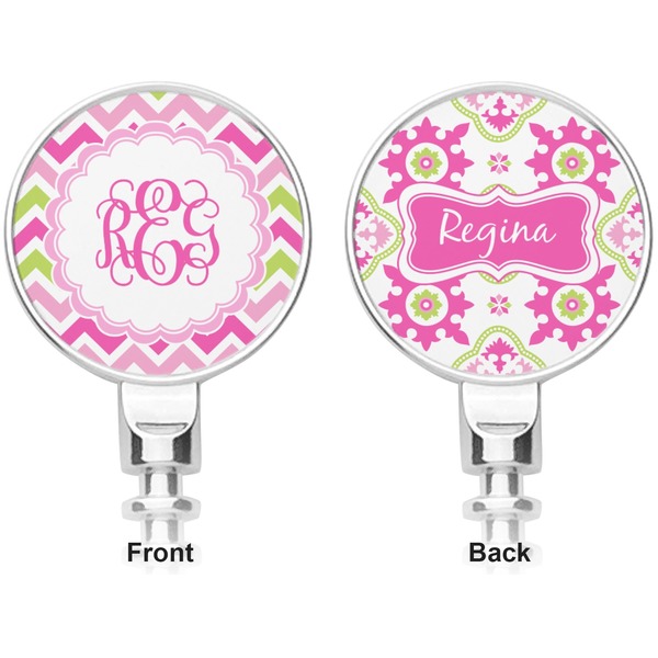 Pink & Green Chevron Corkscrew - Apvl