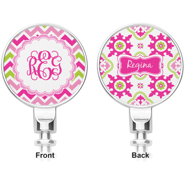 Pink & Green Chevron Corkscrew - Apvl