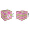 Pink & Green Chevron Cubic Gift Box - Approval