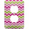 Pink & Green Chevron Electric Outlet Plate