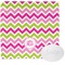 Pink & Green Chevron Wash Cloth with soap