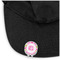 Pink & Green Chevron Golf Ball Marker Hat Clip - Main