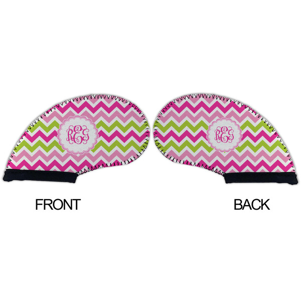 Pink & Green Chevron Golf Club Covers - APPROVAL