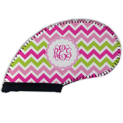 Pink & Green Chevron Golf Club Iron Cover (Personalized)