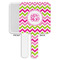 Pink & Green Chevron Hand Mirrors - Approval