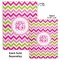 Pink & Green Chevron Hard Cover Journal - Compare