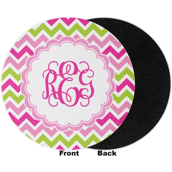 Pink & Green Chevron Jar Opener - Apvl