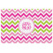 Pink & Green Chevron Jigsaw Puzzle - 1000-piece (Personalized)
