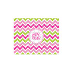 Pink & Green Chevron 110 pc Jigsaw Puzzle (Personalized)
