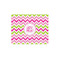 Pink & Green Chevron 110 pc Jigsaw Puzzle (Personalized)