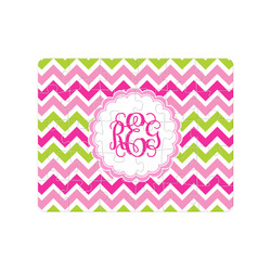 Pink & Green Chevron 30 pc Jigsaw Puzzle (Personalized)