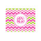 Pink & Green Chevron Jigsaw Puzzle 30 Piece - Front