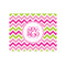 Pink & Green Chevron Jigsaw Puzzles (Personalized)