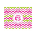 Pink & Green Chevron 500 pc Jigsaw Puzzle (Personalized)