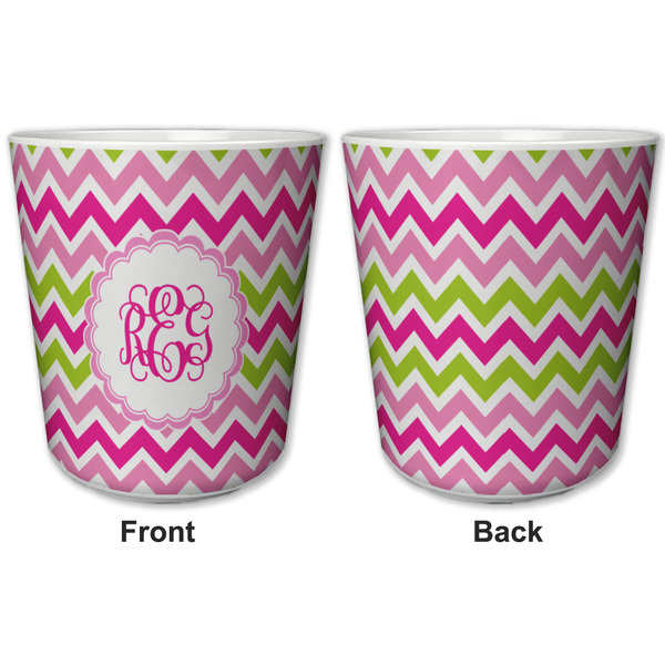 Pink & Green Chevron Kids Cup - APPROVAL
