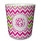 Pink & Green Chevron Kids Cup - Front
