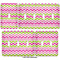 Pink & Green Chevron Light Switch Covers all sizes