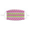 Pink & Green Chevron Adult Cloth Face Mask