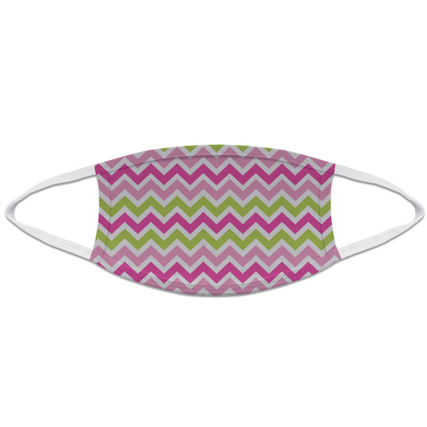 Pink & Green Chevron Mask2