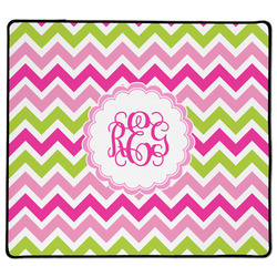Pink & Green Chevron XL Gaming Mouse Pad - 18" x 16" (Personalized)