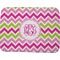 Pink & Green Chevron Memory Foam Bath Mat - 48"x36" (Personalized)