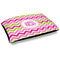 Pink & Green Chevron Outdoor Dog Beds - Large - MAIN