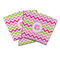 Pink & Green Chevron Party Cup Sleeves - PARENT MAIN