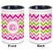 Pink & Green Chevron Pencil Holder - Blue - approval