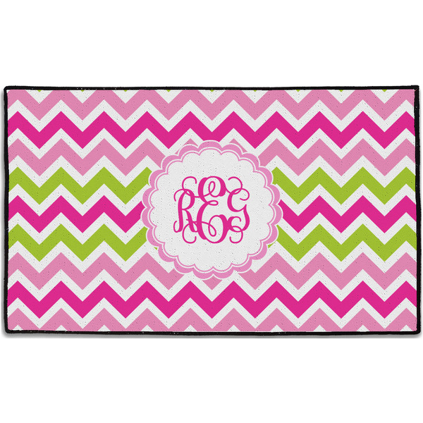 Pink & Green Chevron Personalized - 60x36 (APPROVAL)