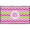 Pink & Green Chevron Personalized - 60x36 (APPROVAL)