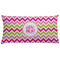 Pink & Green Chevron Pillow Case (Personalized)