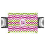 Pink & Green Chevron Tablecloth - 58"x58" (Personalized)