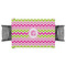 Pink & Green Chevron Tablecloth - 58"x58" (Personalized)