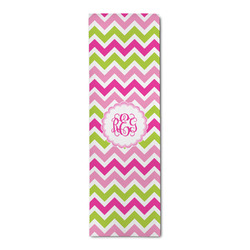 Pink & Green Chevron Runner Rug - 3.66'x8' (Personalized)
