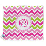 Pink & Green Chevron Security Blanket (Personalized)