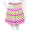 Pink & Green Chevron Skater Skirt